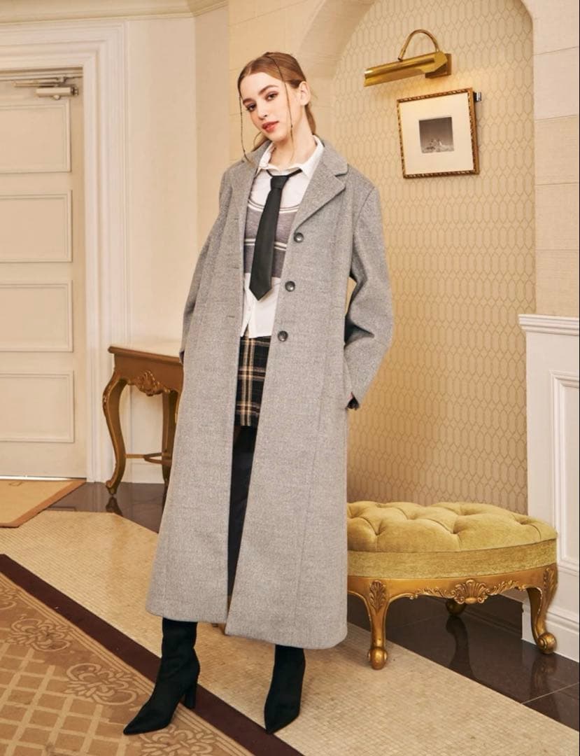 オリジナルファッション - darich ベーシックテーラードロングコート