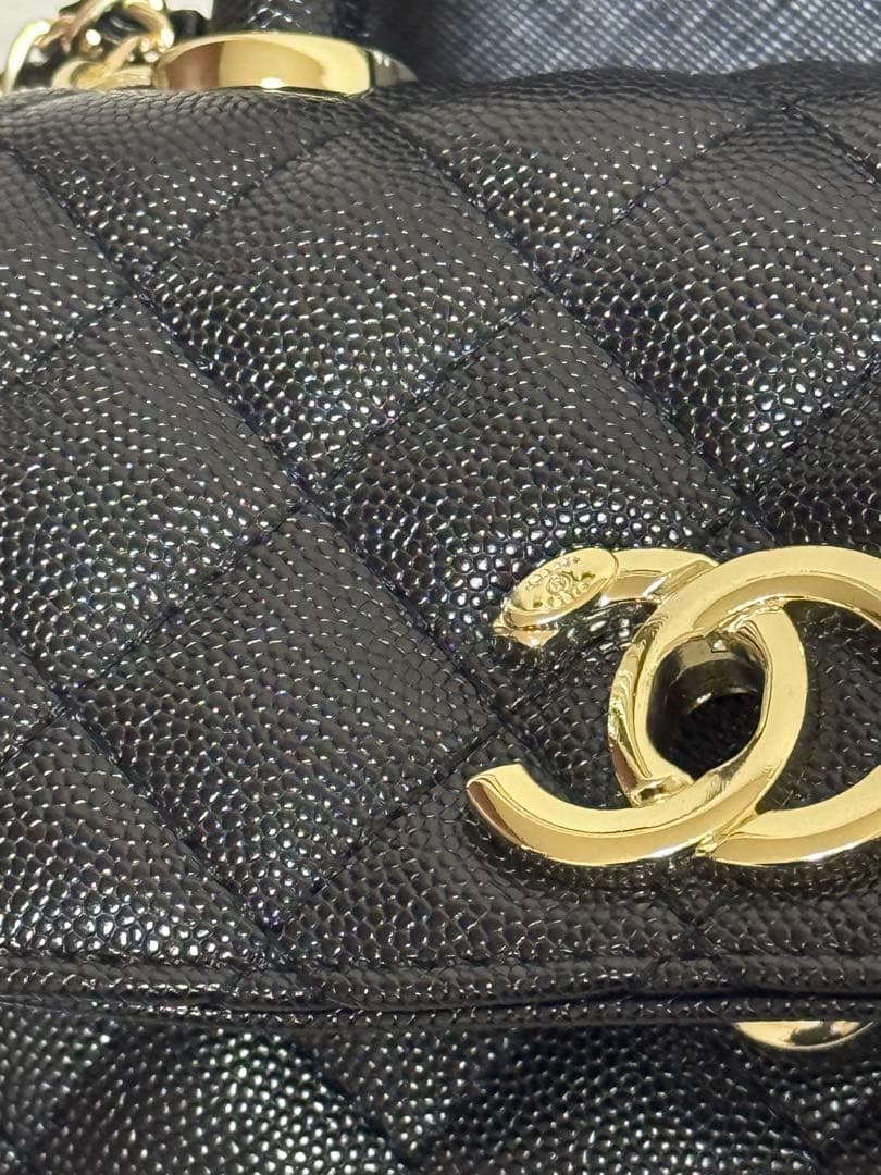 CHANEL MAKEUP ブラック ミニ チェーン ショルダーバッグ