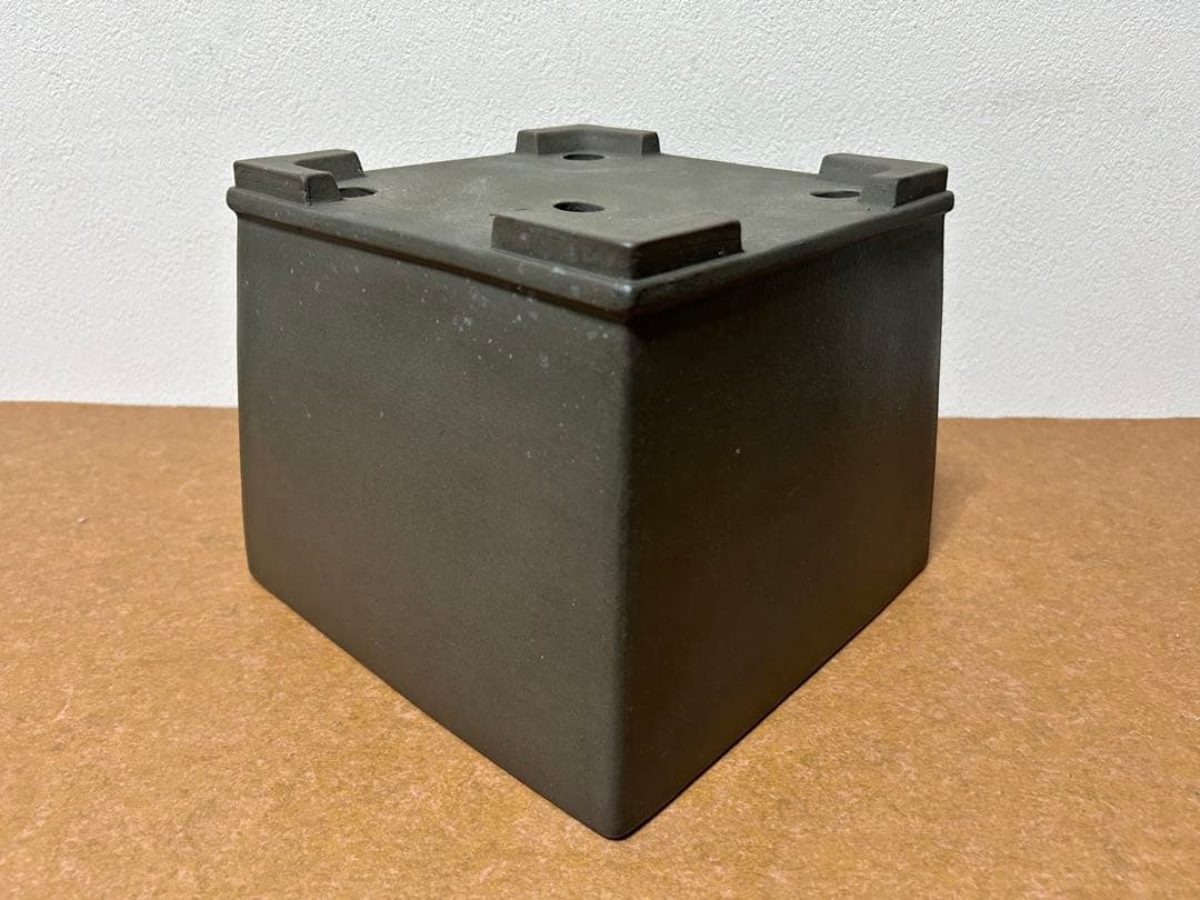 紀山　盆栽鉢　懸崖鉢