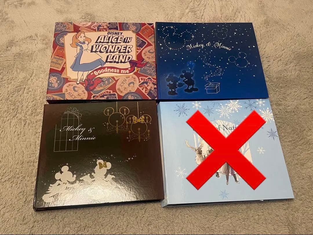 ベルメゾン　ディズニー　フォトアルバム　600枚収納