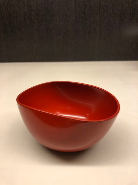 鈴木睦美 氏作 漆器 浅い朱盃 木箱付き｜Yahoo!オークション - GI1512 漆