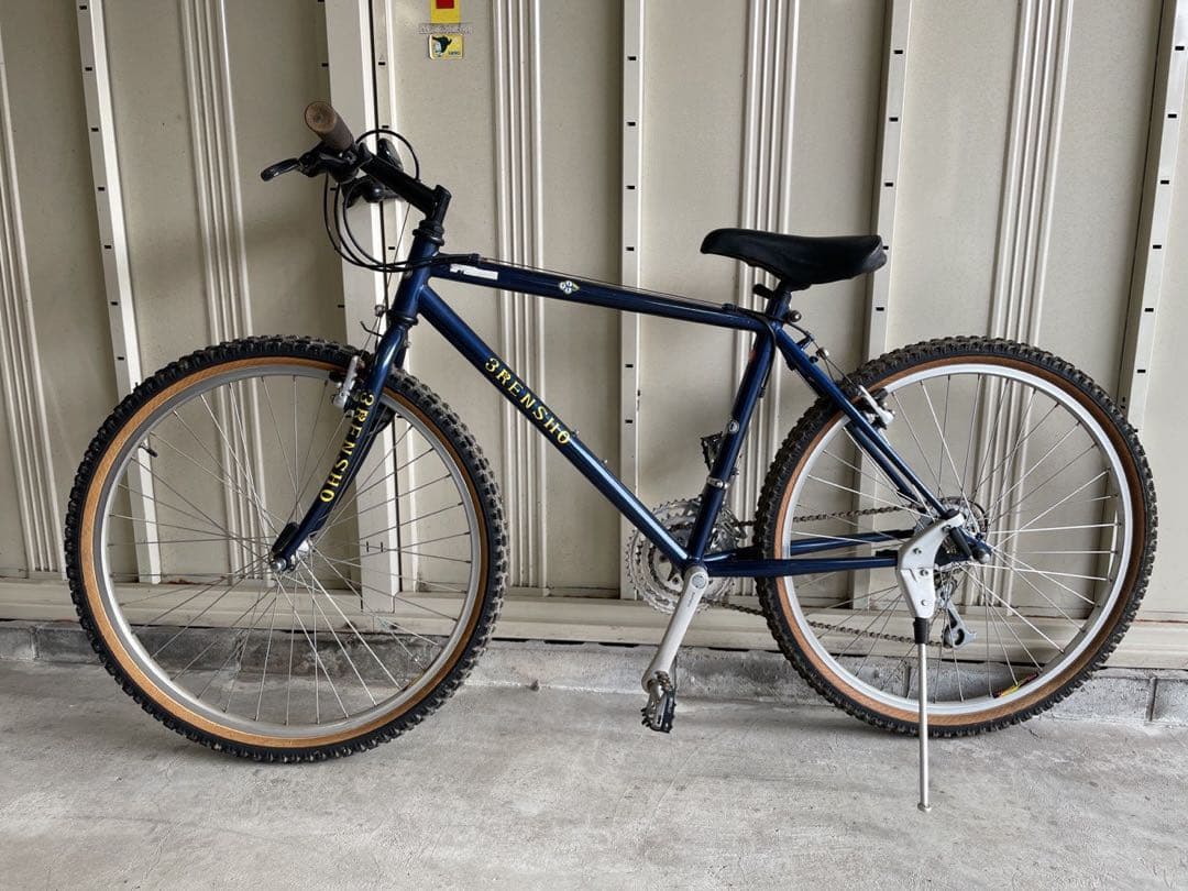 【当時物！！】3連勝・3renshoマウンテンバイク ネイビー