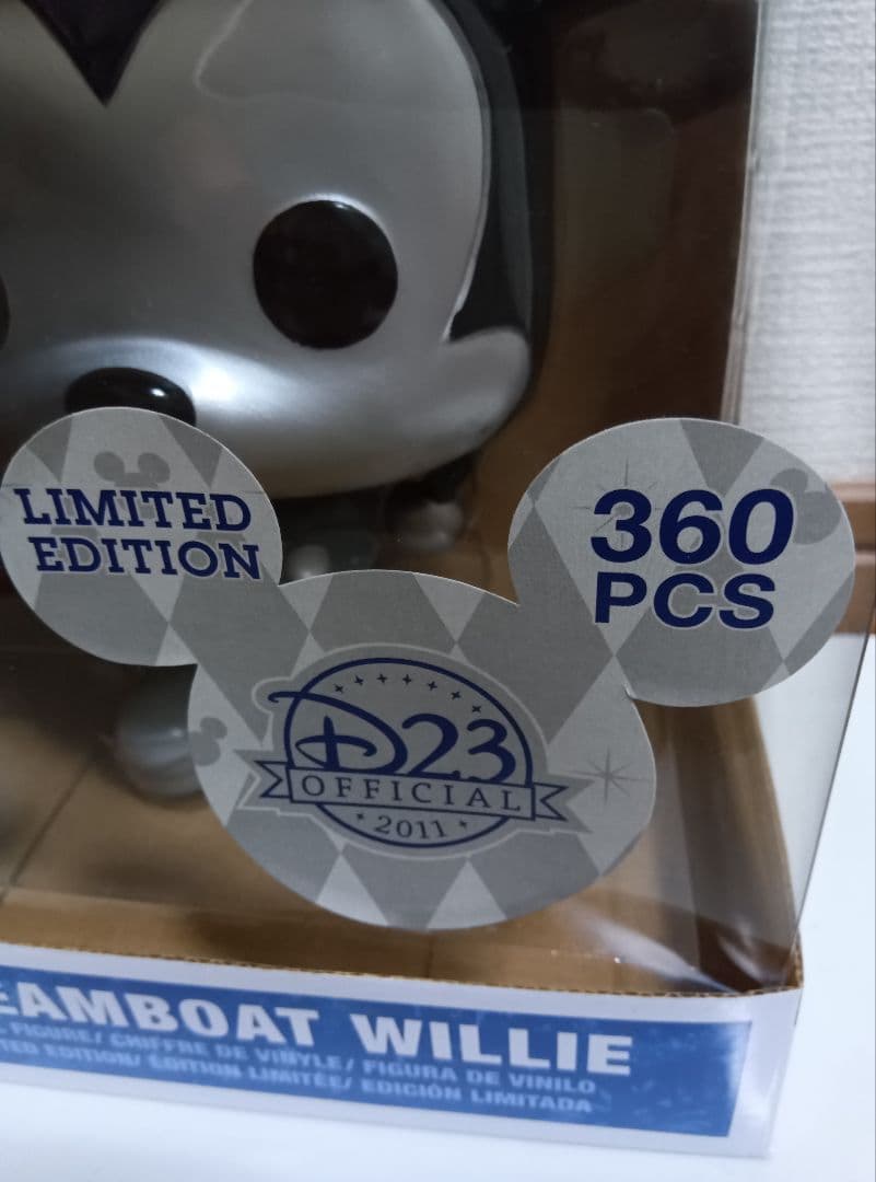 ファンコポップ 蒸気船ウィリー 世界限定360 フィギュア - メルカリ