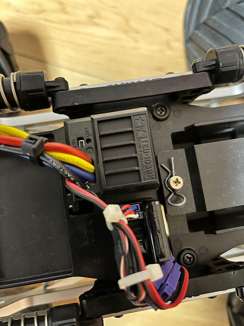 タミヤ TXT1 受信機、アンプ、サーボ付き