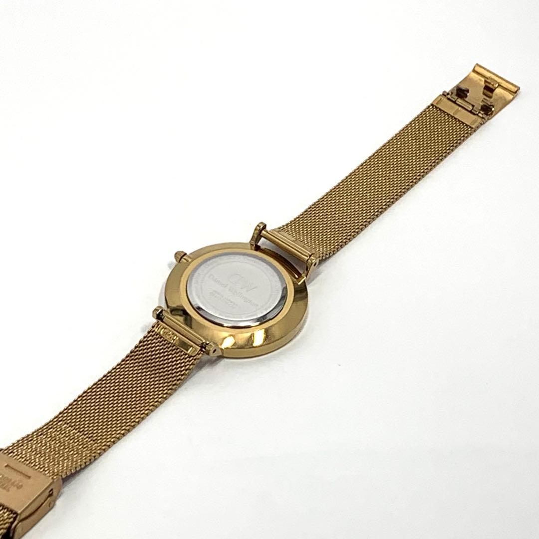 電池交換済 546 Daniel Wellington ゴールド メッシュ腕時計 - メルカリ