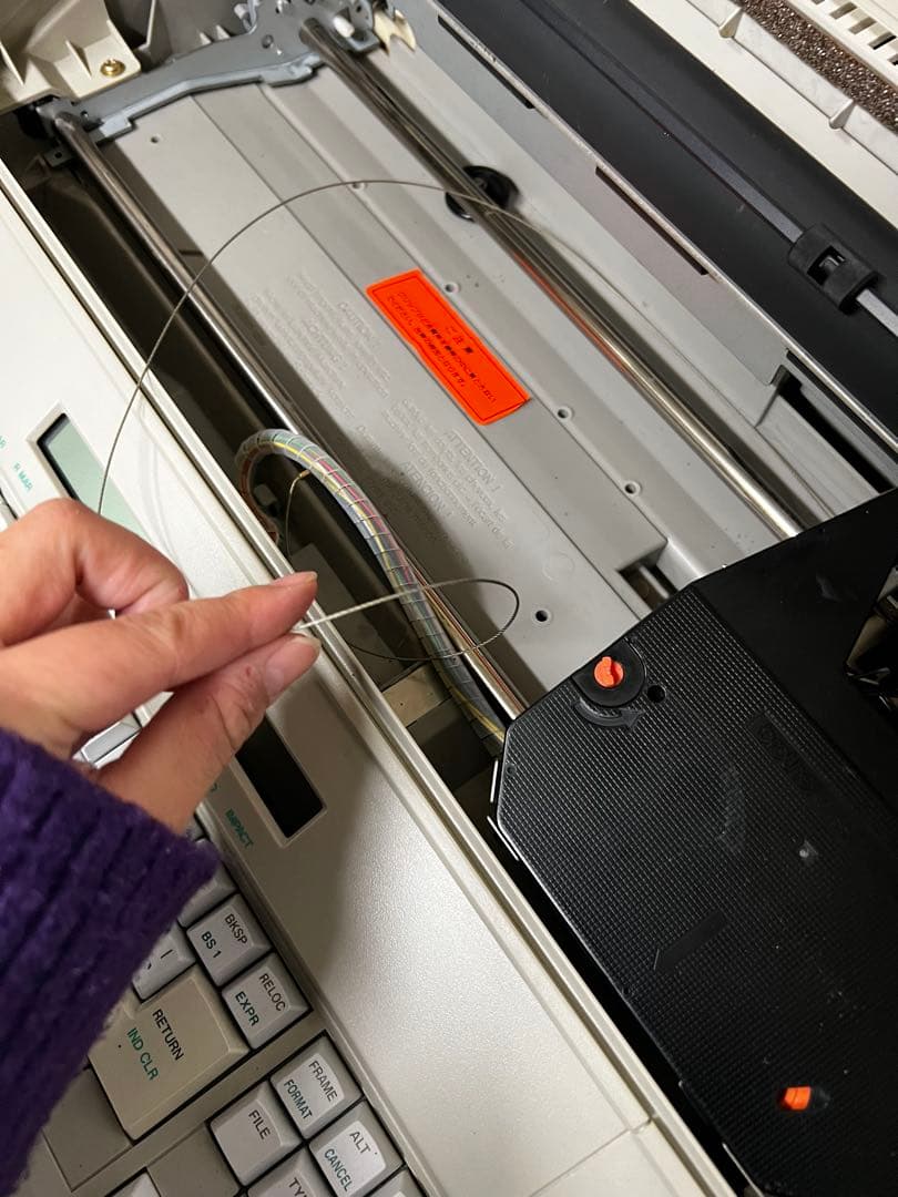 破損あり】タイプライター ブラザー