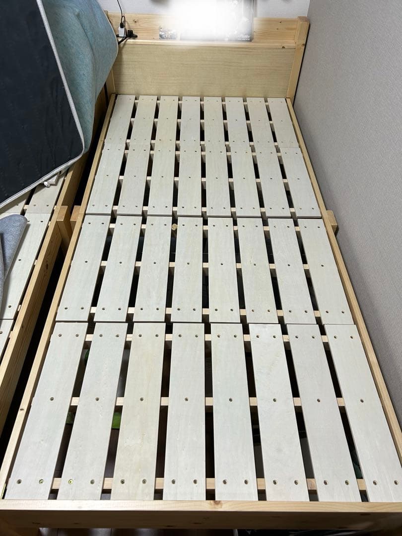 【Fumi Sugimori 】【2セット】すのこシングルベッドフレーム