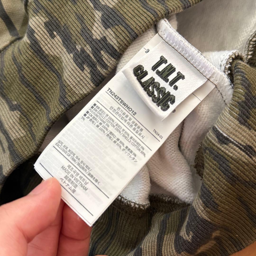 thisisneverthat ネバザ　迷彩　パーカー L カモフラージュ　韓国