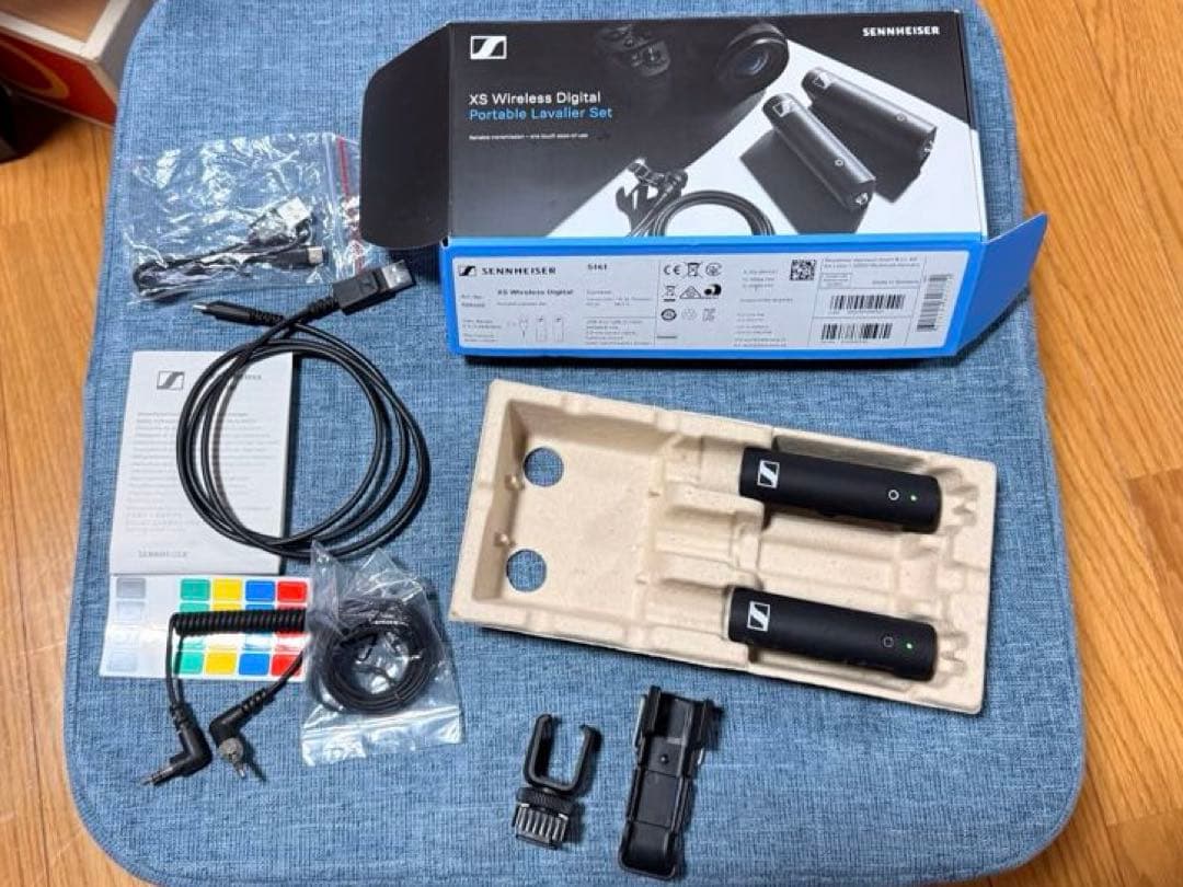 ゼンハイザー XSW-D ポータブルラベリアセット（ワイヤレスマイク）