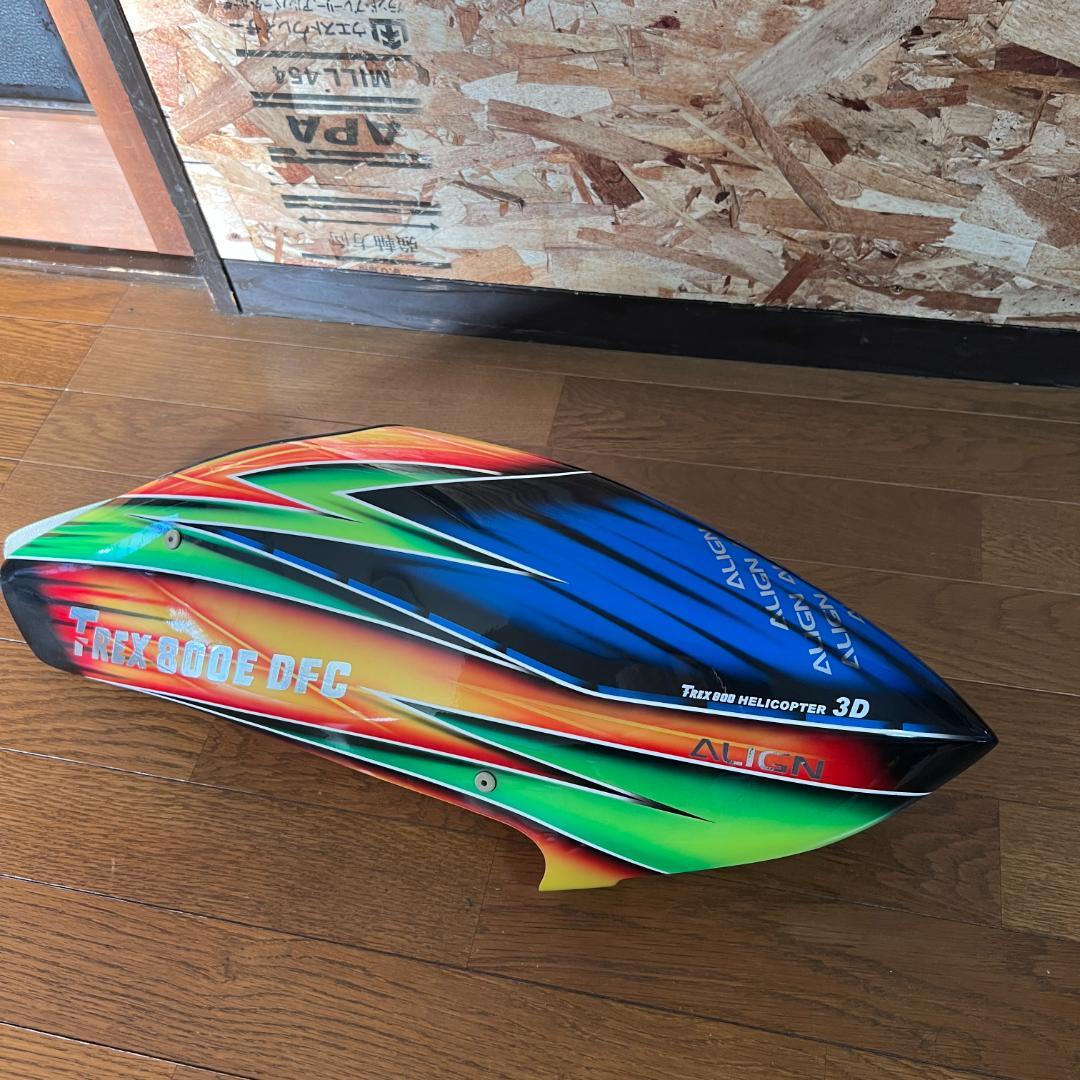 希少品　ALIGN T-REX800E DFC　キャノピー　アライン ヘリ