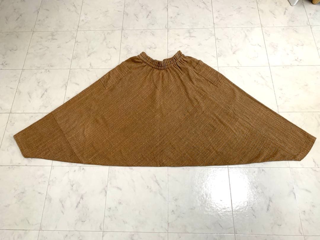 うさと ムササビ usaato うさとの服　ボトム 手紡ぎ 草木染 手織り