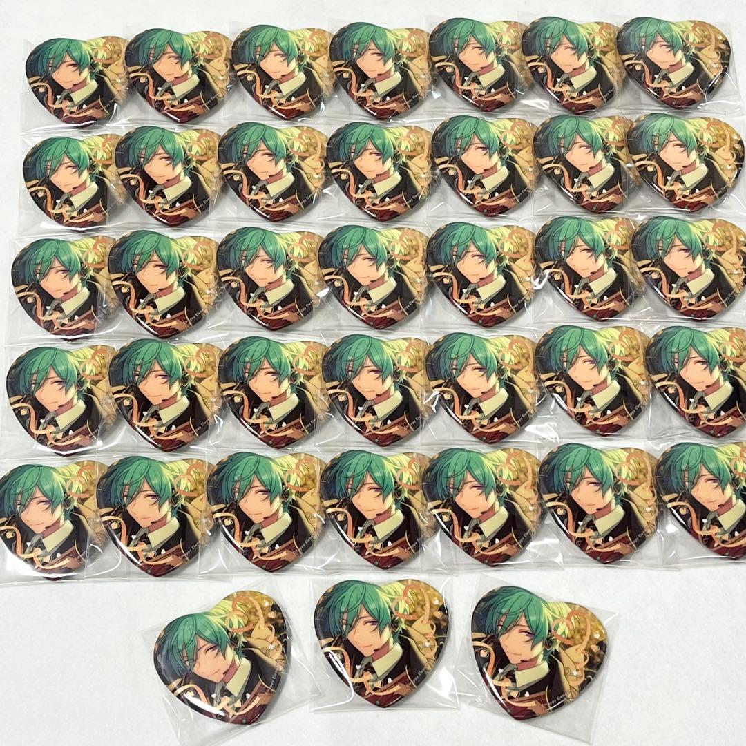 あんスタ 風早巽 中国7周年 ハート缶バッジ 追跡匿名】風早巽 上海限定