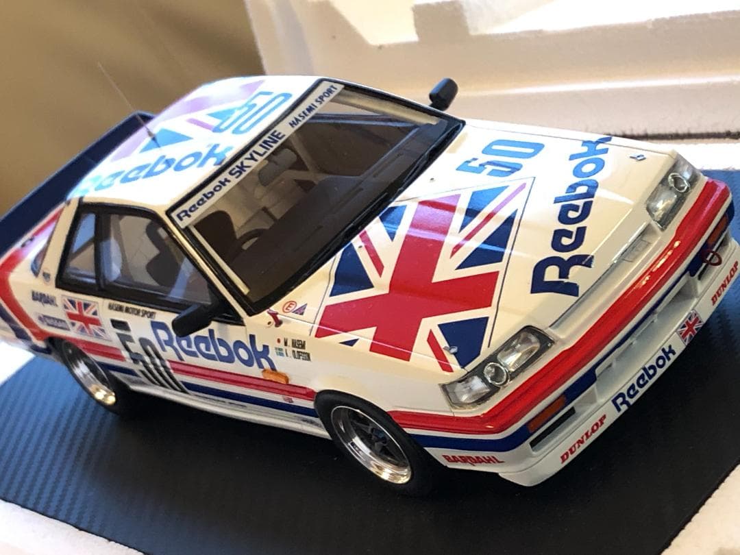 未使用 1/18 日産 スカイライン R31 GTS-R リーボック Gr.A