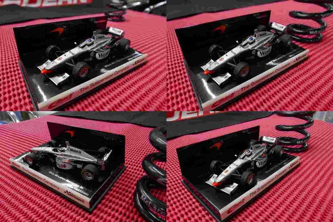 ミニカー McLaren MP4/12 + サスペンションスプリング