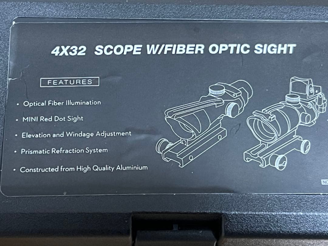 Trijicon ACOG スコープ 4×32 RMRドットサイト レプリカ