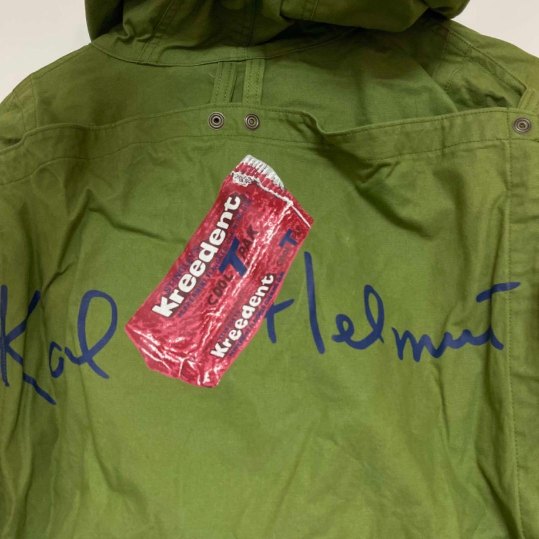 貴重 金子功時代 カールヘルム ガム柄 ゼッケン付き ジャンパー ジャケット