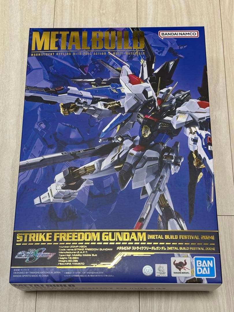 【即購入可・匿名配送】メタルビルド ストライクフリーダムガンダム2024