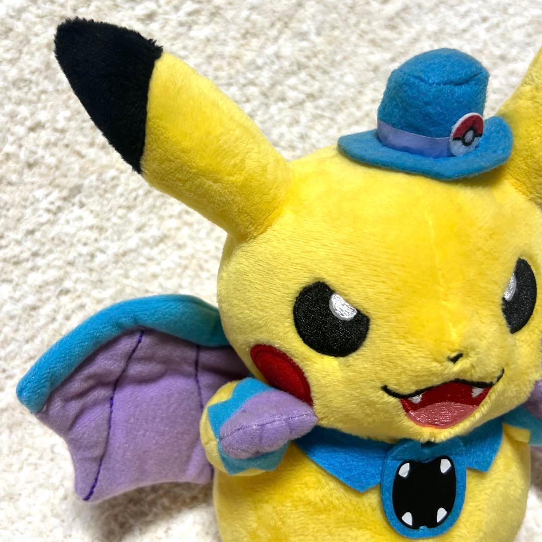 ポケモンセンター 仮装ピカチュウ ゴルバット ぬいぐるみ タグ付き ピカチュウ
