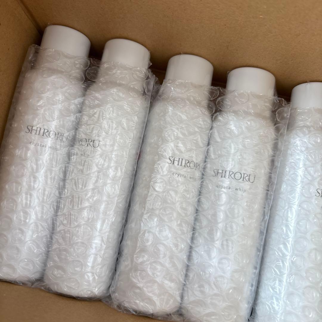 SHIRORU クリスタルホイップ6本+クオリティファースト　シートマスク