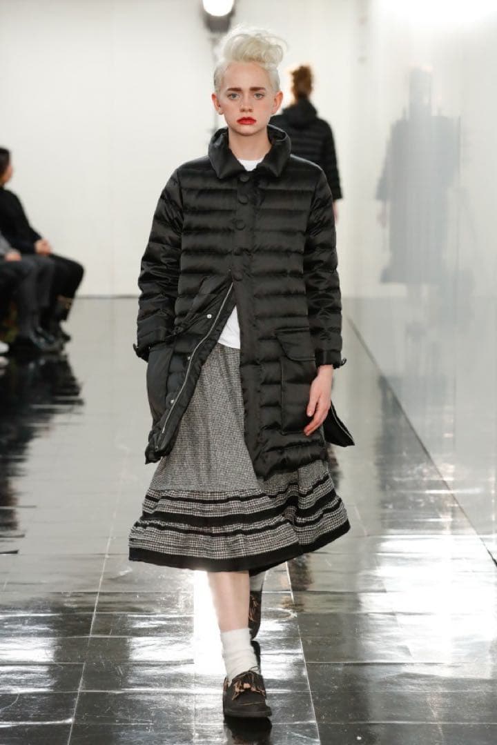 2018aw トリココムデギャルソン 花柄中綿フレアスカート