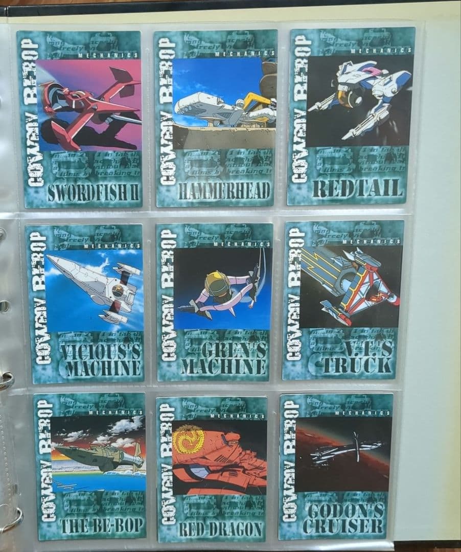 カウボーイビバップ　 カードダス マスターズ ノーマルコンプ 初版 SP2、3