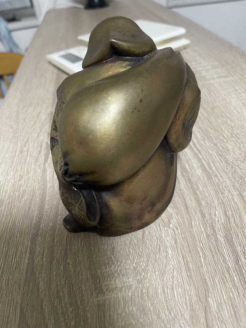 銅製 置物七福神 財神大黒天 幸福 縁起物