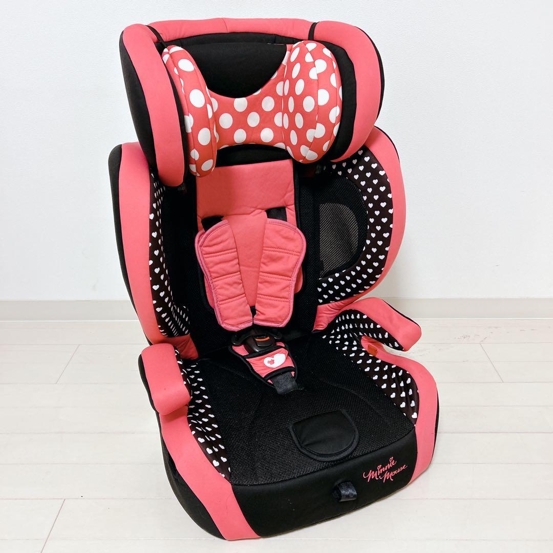 ミニーマウス チャイルドシート ピンク 限定モデル 西松屋 廃盤