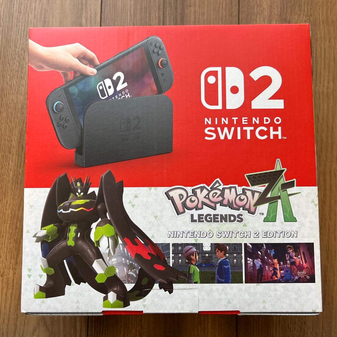 即日発送　新品未開封　任天堂Switch2本体　ポケモンレジェンズZA おまけ付