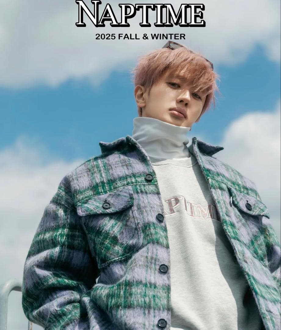 Nissy Naptime チェック中綿ジャケット Lサイズ