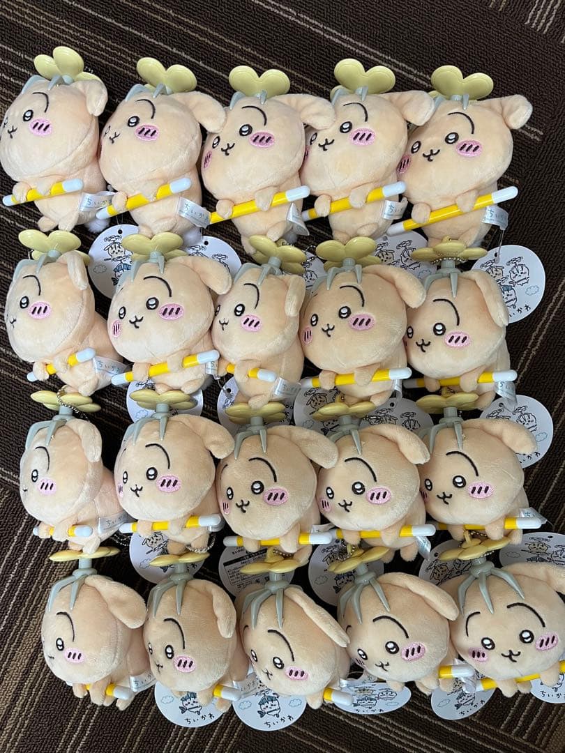 ちいかわ 討伐マスコット（うさぎ20個） ちいかわ 討伐マスコットぬいぐるみ うさぎ 20個セット ちいかわ 討伐