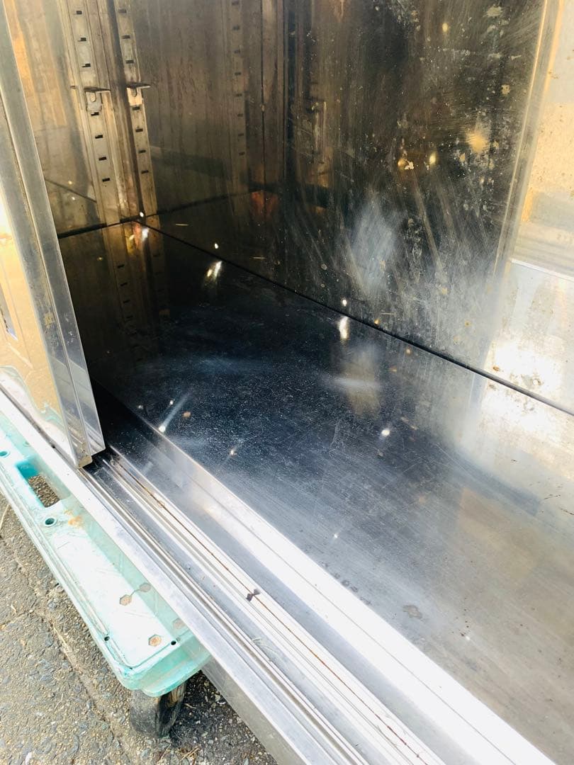 戸棚 ステンレス製収納 業務用 扉付き 高さ調整可能棚付き 120cm