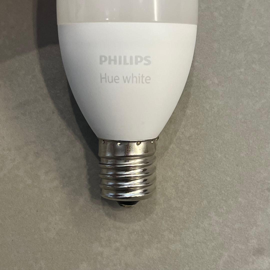 PHILIPS Hue E17 LED電球 470ルーメン PHILIPS Hue白色LED電球 E17 470