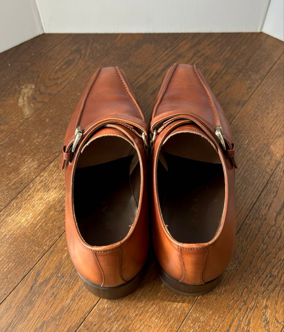 【REGAL】美品！Y819 モンクストラップ/スワールトゥ 26.0cm