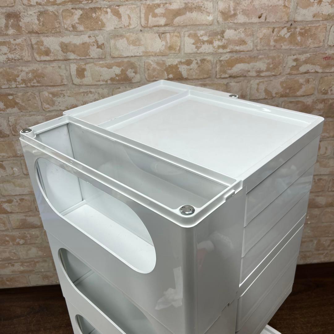 【used】B-LINE ボビーワゴン　３段５トレイ　ホワイト