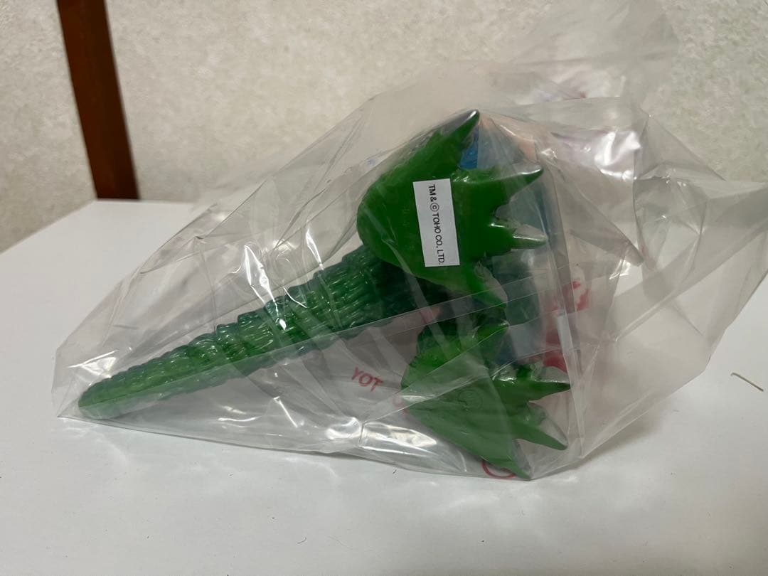 M1号 中島春雄ゴジラ メタリックブルー ソフビ マルサン ブルマァク