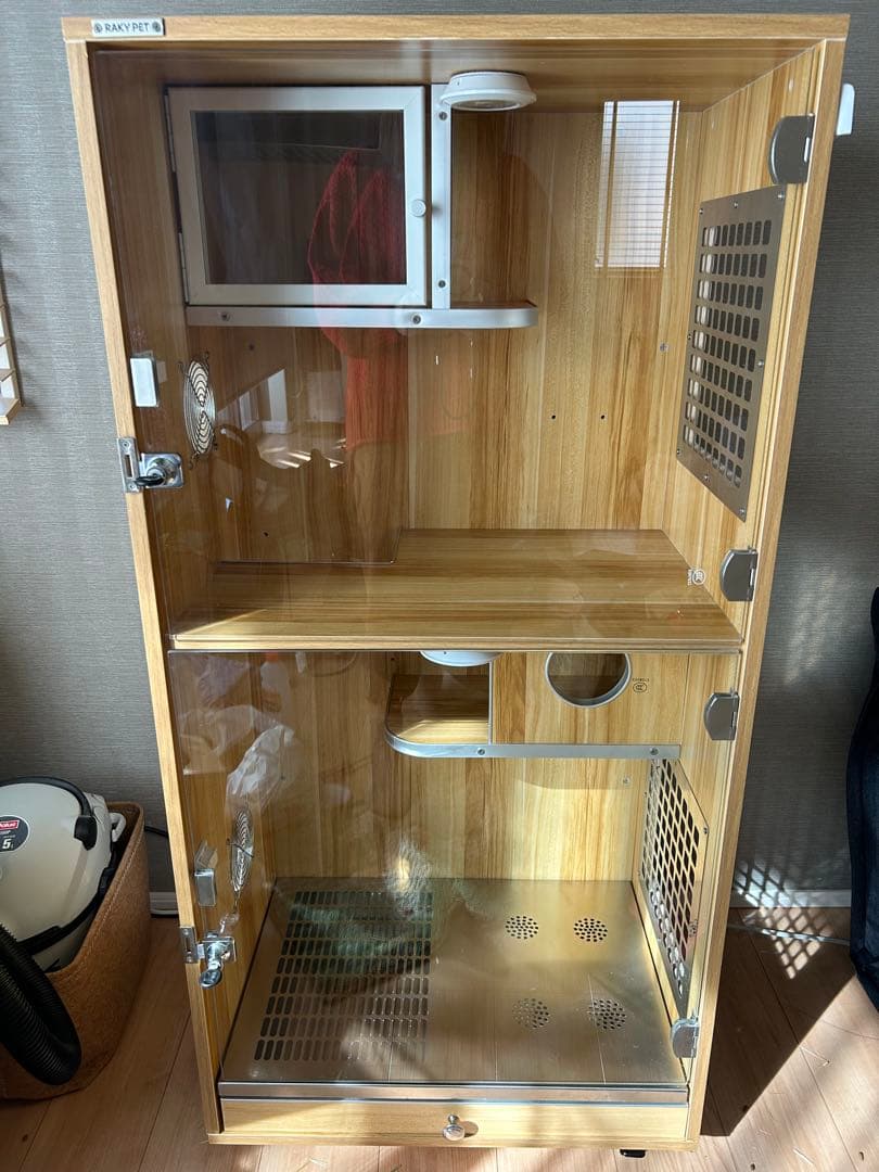 美品 小動物 木製 家具調ゲージ 木製ケージ ウサギ小屋 ネコの家 ペット小屋 サークル 動物 フェレット