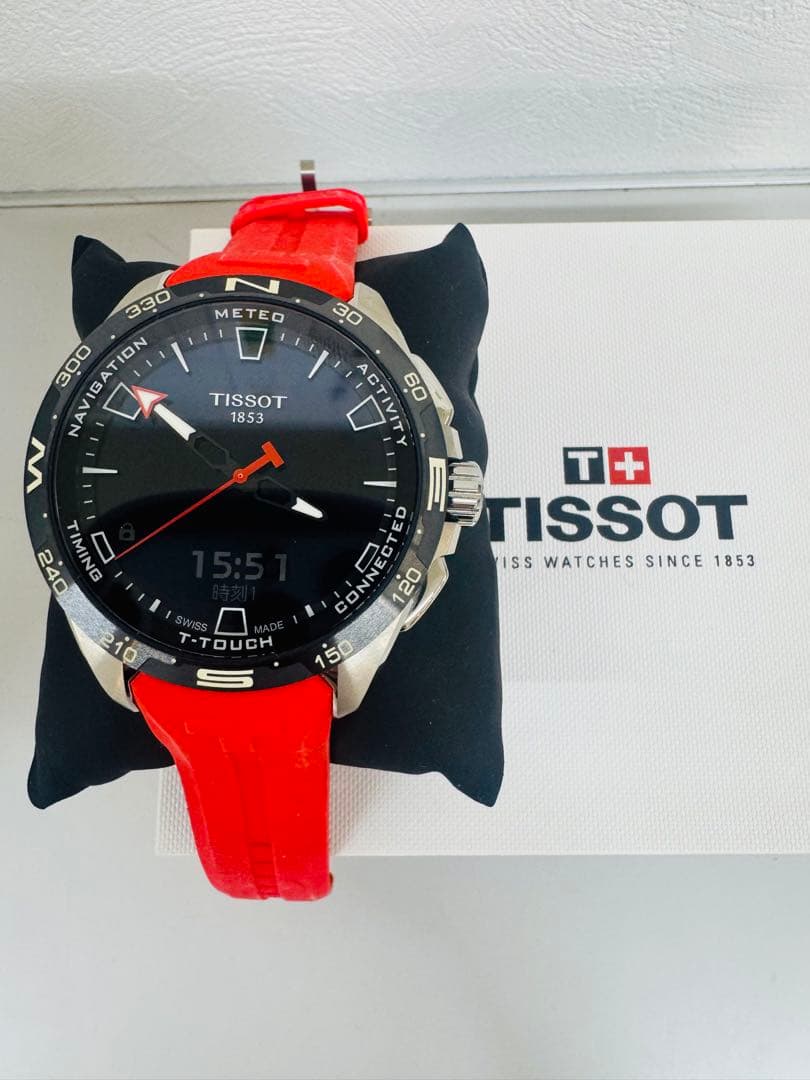 【美品】ティソ TISSOT TISSOT T-タッチ コネクト ソーラー