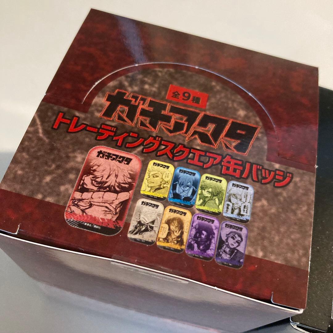 ガチアクタ エンジン　TSUTAYA 缶バッジ BOX スクエア缶バッジ ザンカ