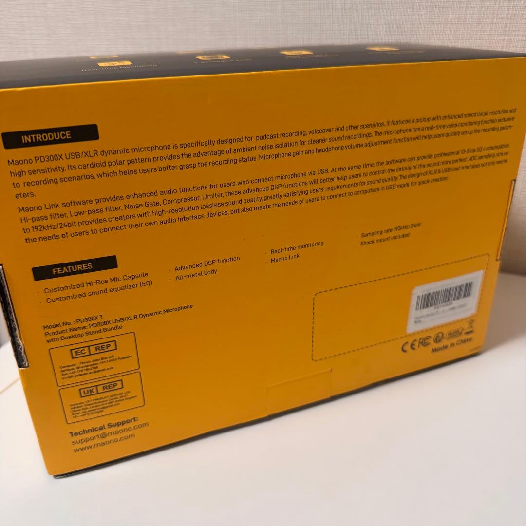 maono コンデンサーマイク USB-C/XLR接続