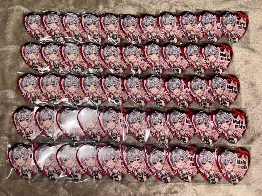 そらまふうらさか まふまふ 缶バッジ 等身 そらまふうらさか