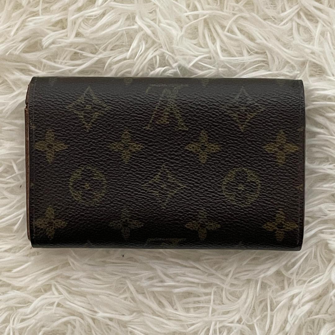 ルイヴィトン ポルトモネビエトレゾール 折り財布 L字ジップ