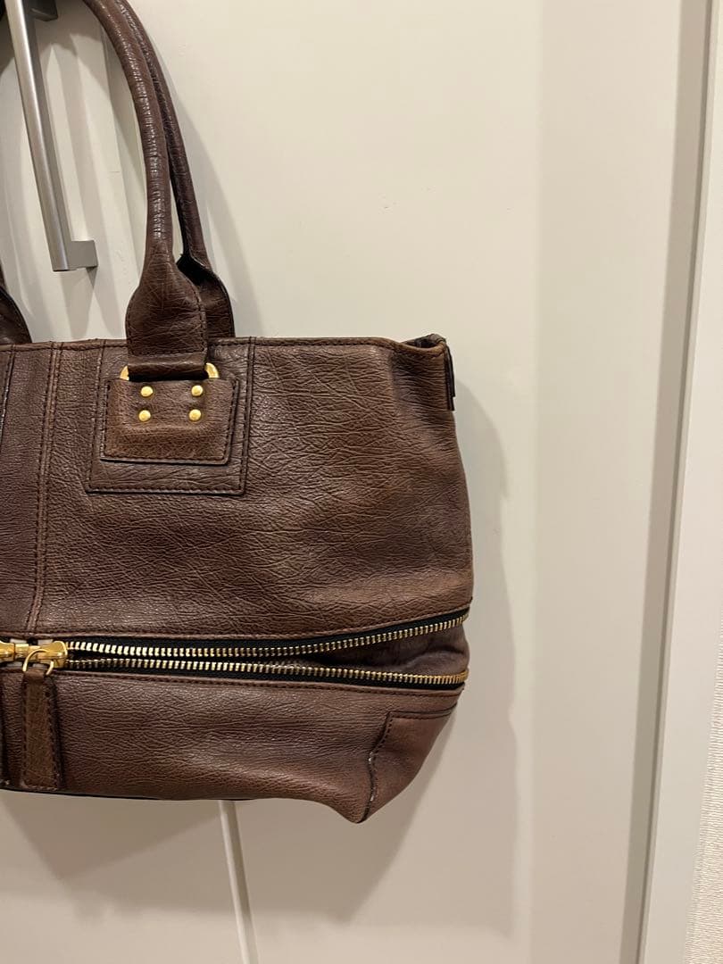 vintage brown leather bag y2k グランジ