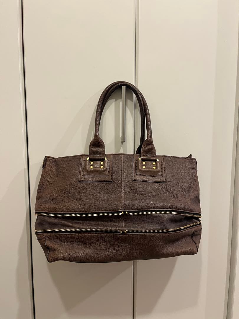 vintage brown leather bag y2k グランジ