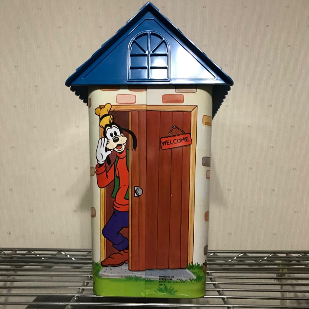 希少！ディズニーゴミ箱昔ミッキーミニードナルドグーフィープルート
