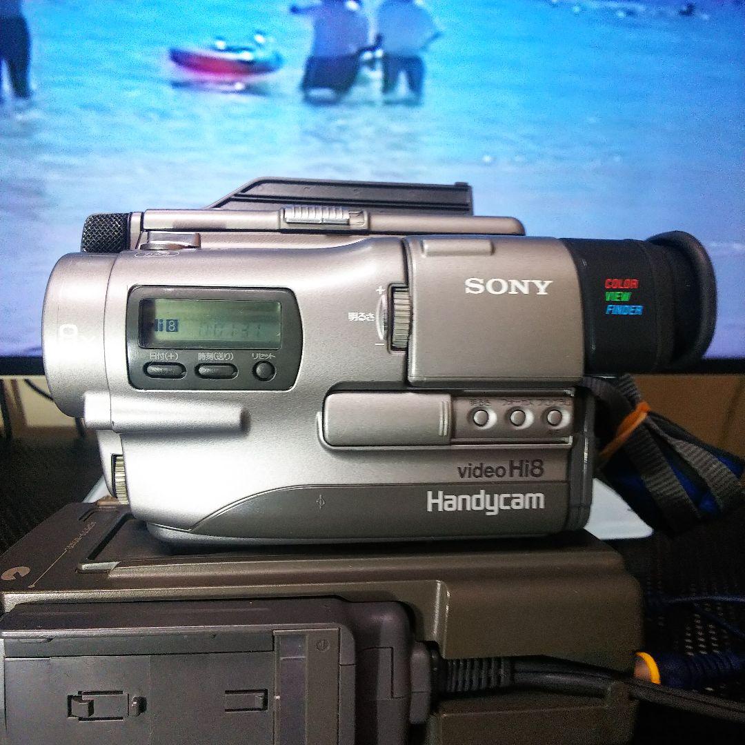 SONY video Hi8 Handycam ビデオカメラCCD-TR1動作品