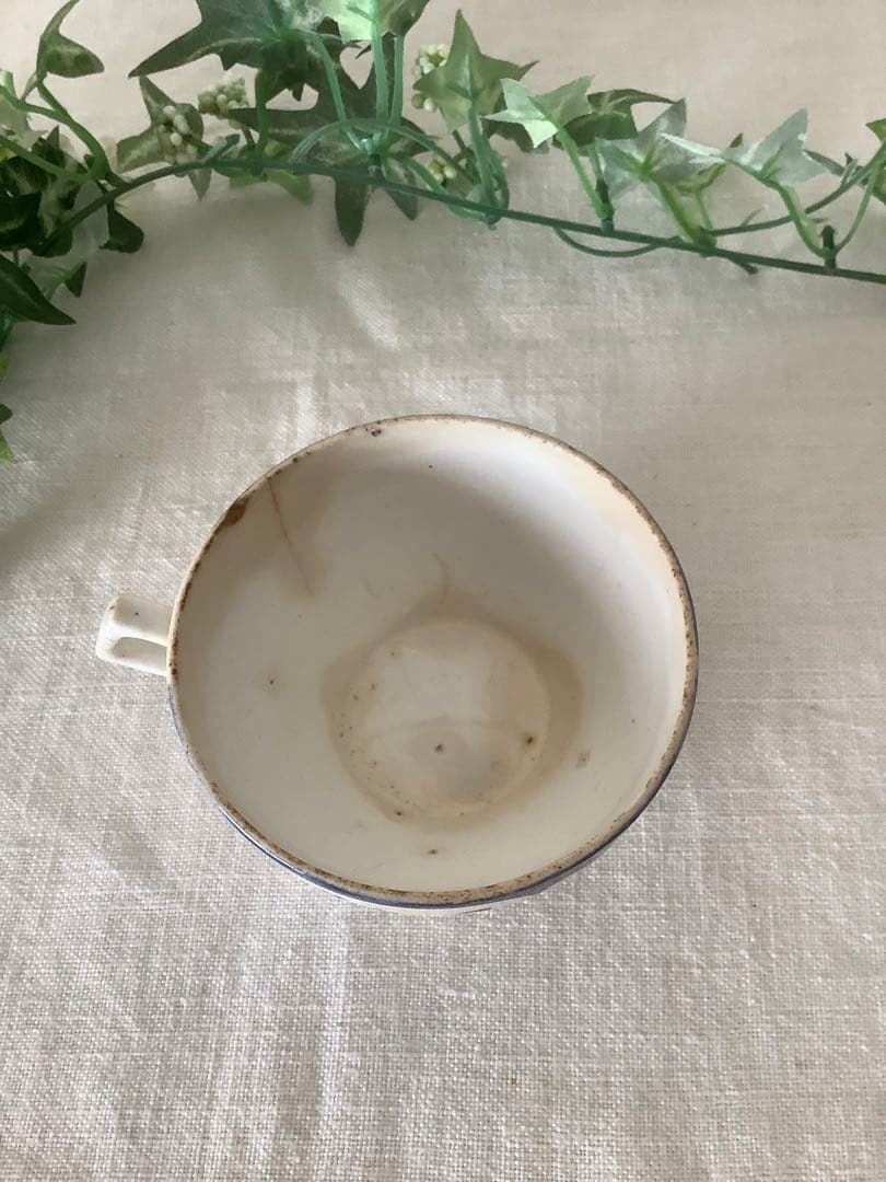 フランスアンティーク カフェオレボウル セット digoin リュネヴィル