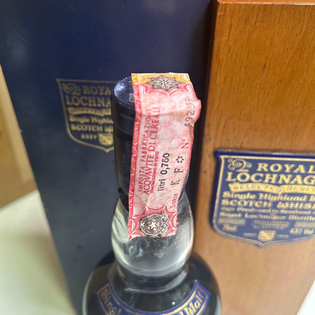 5486 【未開栓】ロッホナガー セレクテッド リザーブ 750mL - メルカリ