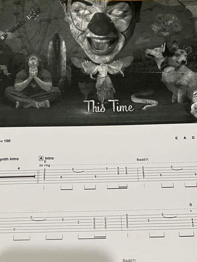 NEIL ZAZA ギタースコアブック