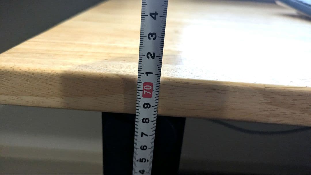 かなでもの テーブル 140cm×70cm ラバーウッド