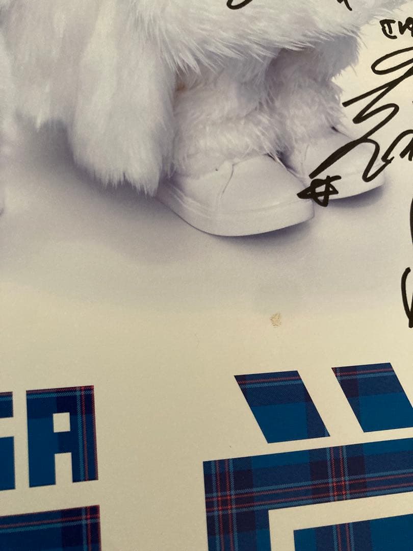 乃木坂46 ギガ学割 直筆サイン入りポスター 希少 ギガ200 ゲリライベント